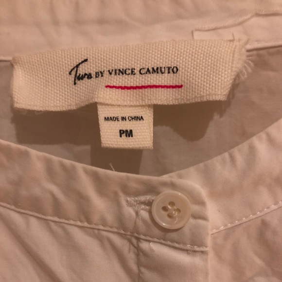 puffy sleeve button with floral design on front - Picture 2 of 2